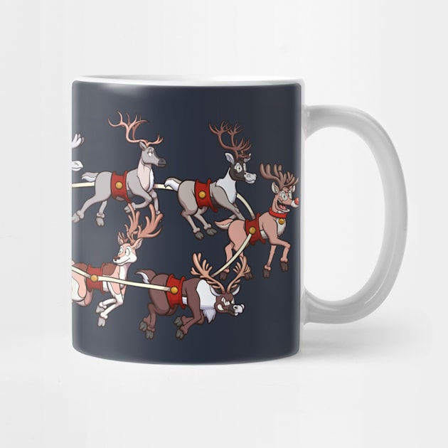 Santa Claus On His Sleigh by TheMaskedTooner